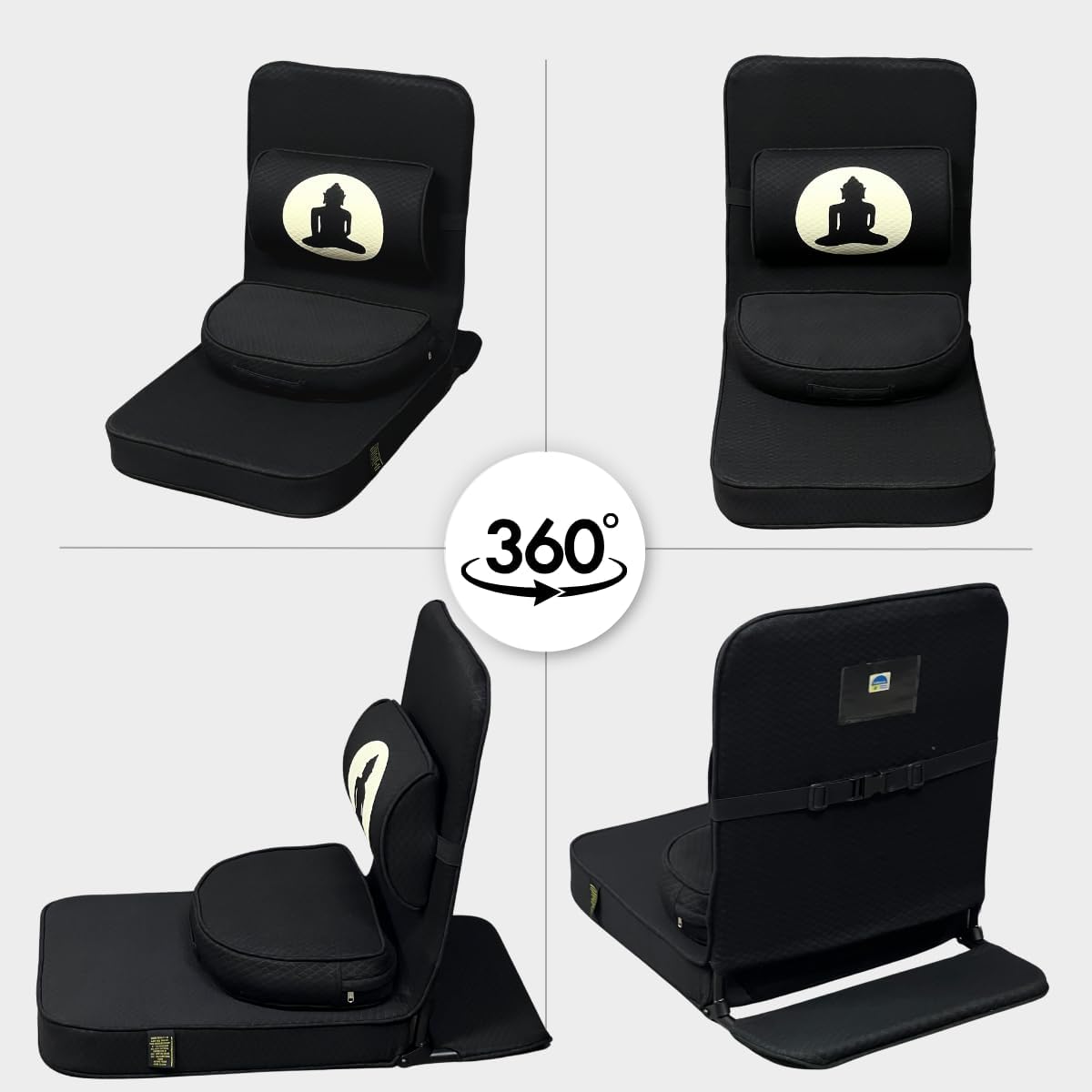 4-in-1 Ergonomic Folding Meditation Chair