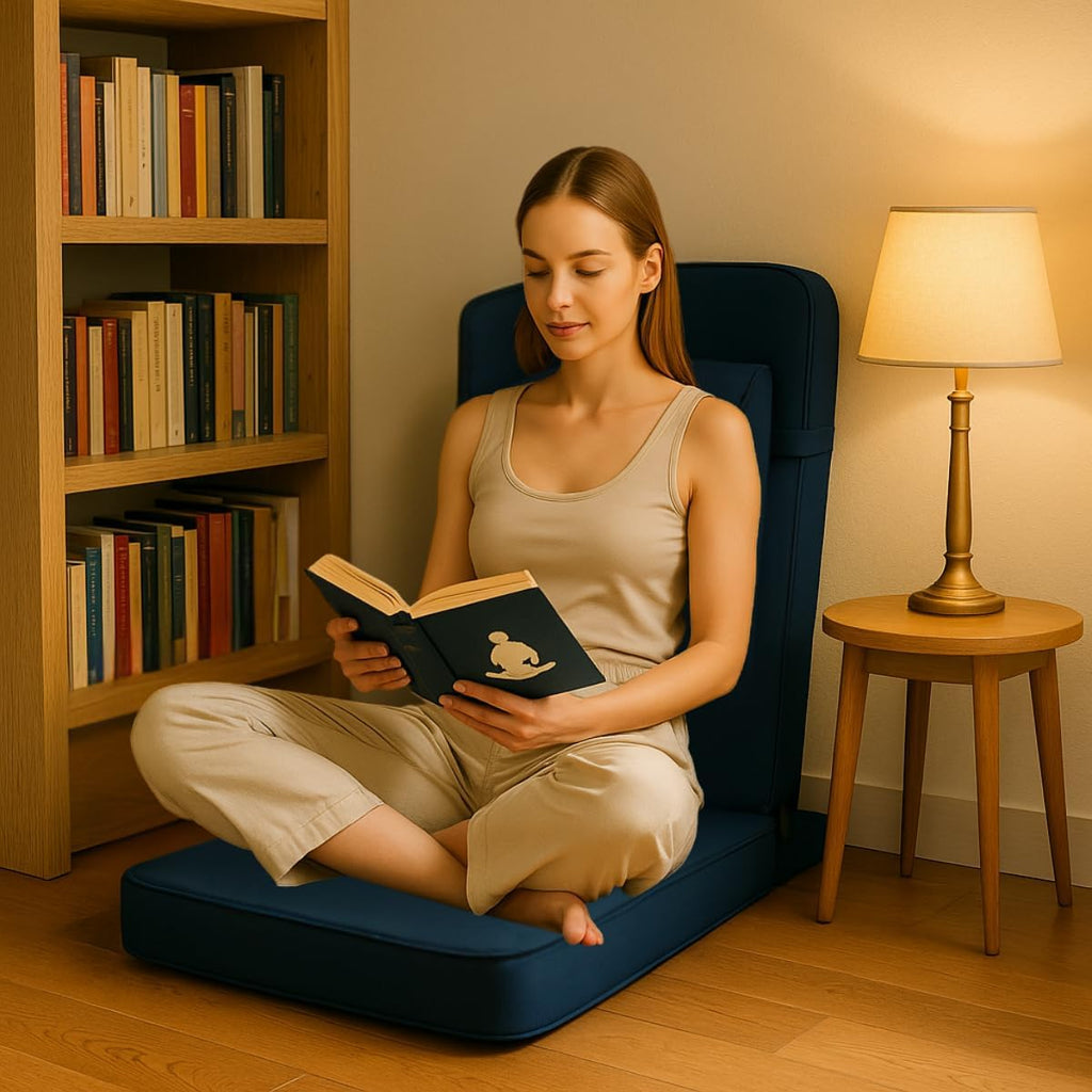 4-in-1 Folding Ergonomic Meditation Chair