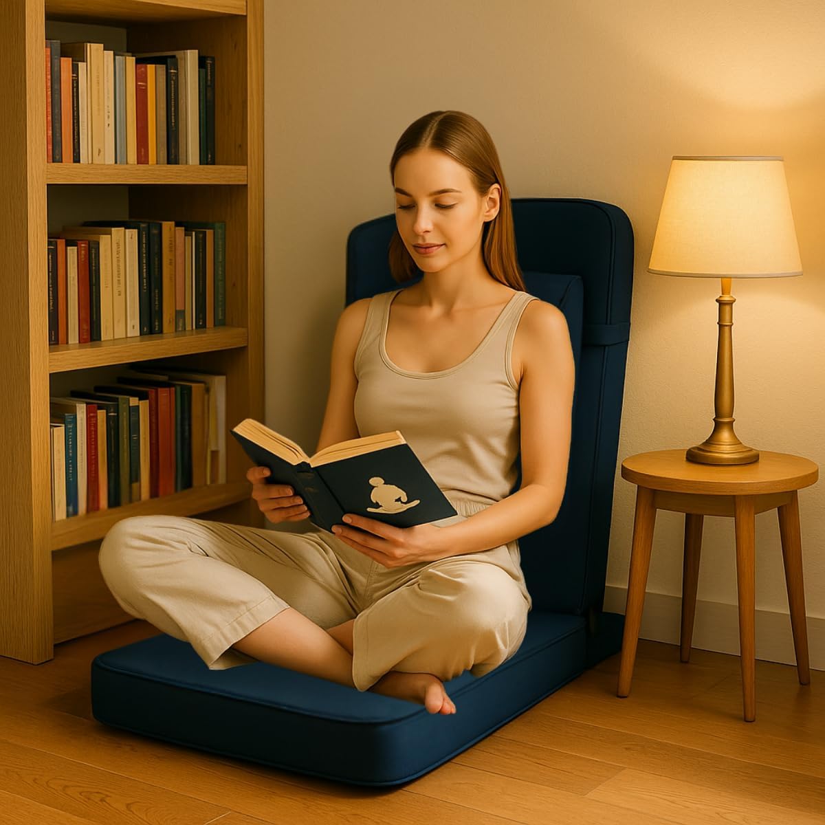 4-in-1 Folding Ergonomic Meditation Chair
