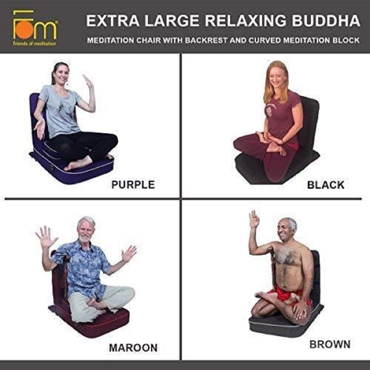 Extra Large Portable Folding Meditation Chair