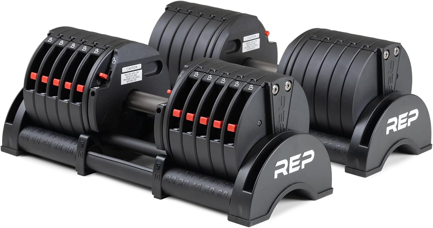 Quickdraw Multi-Range Adjustable Dumbbells