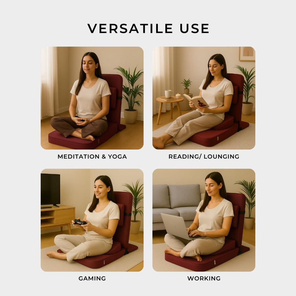 Portable Folding Meditation Floor Chair