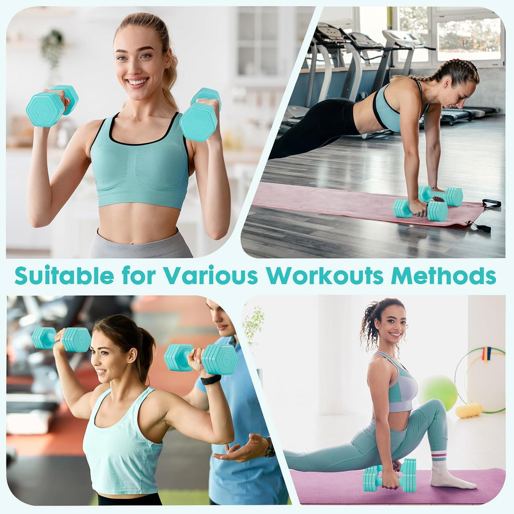 4-in-1 Soft Handle Dumbbell Set