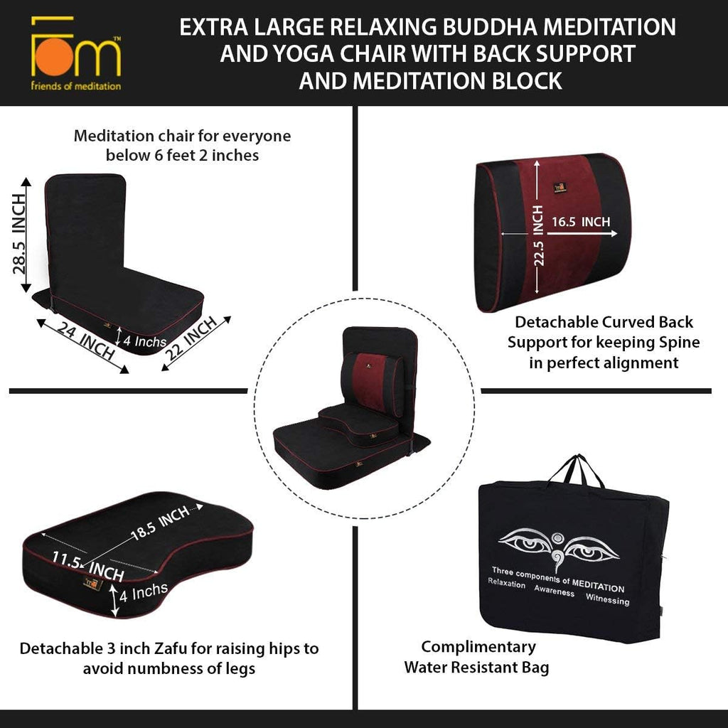 Extra Large Portable Folding Meditation Chair
