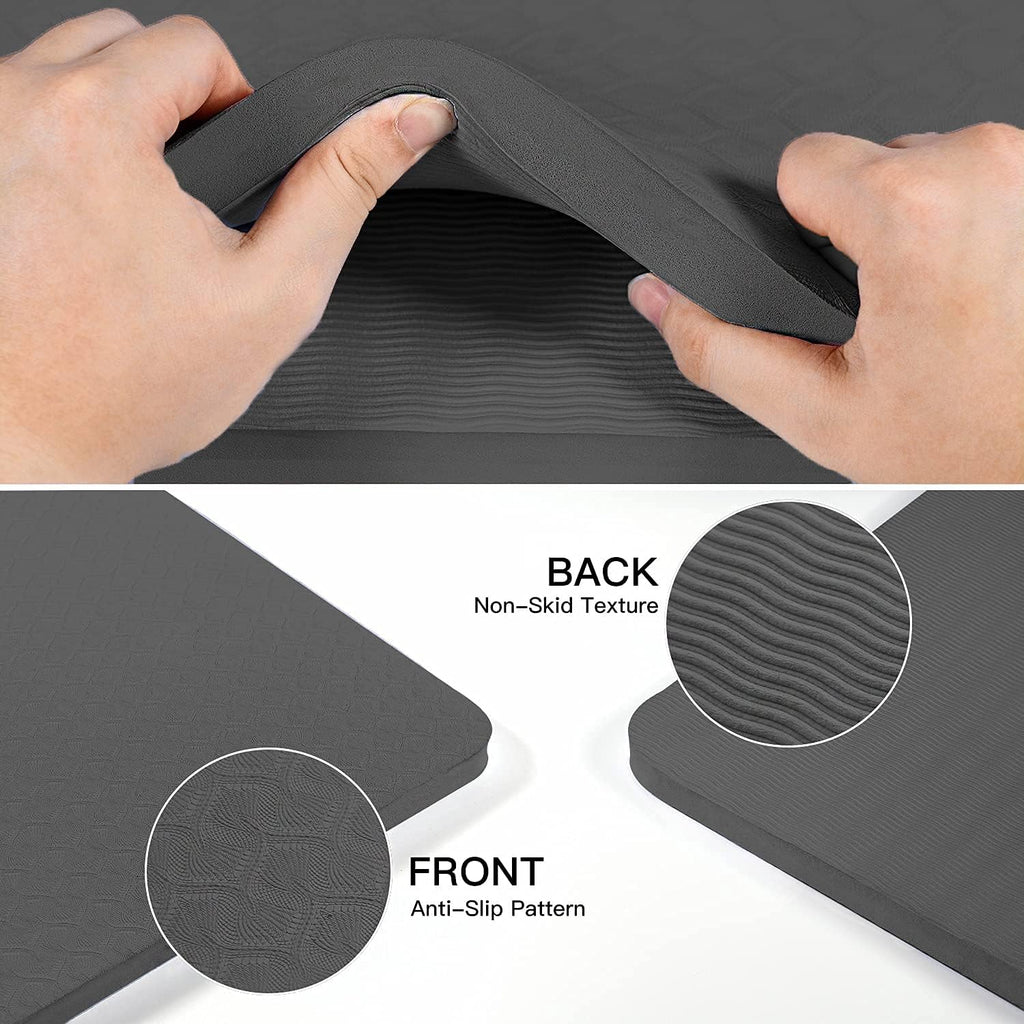 Large 4/5 Inch TPE Non Slip Yoga Mat