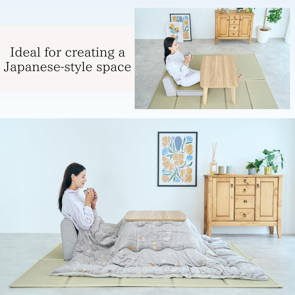 Natural Igusa Tatami Meditation Chair