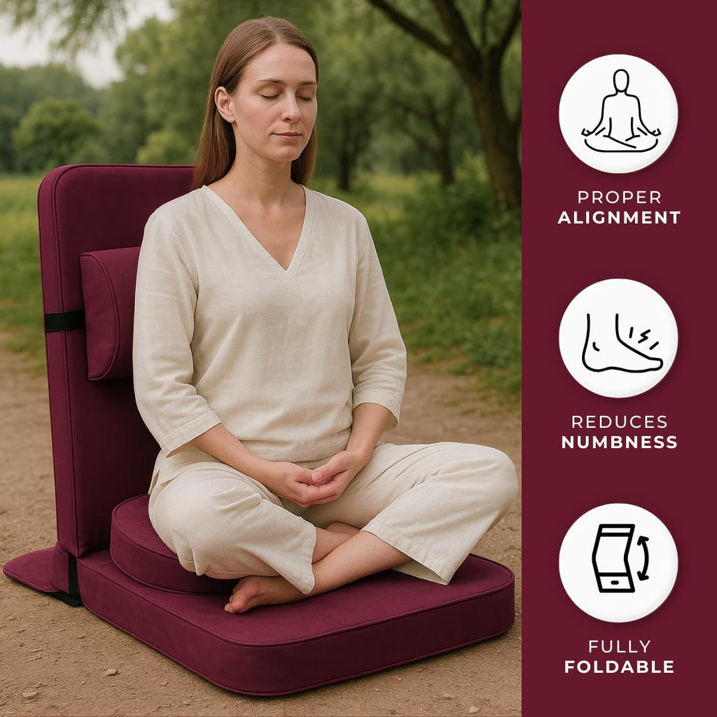 Portable Folding Meditation Floor Chair