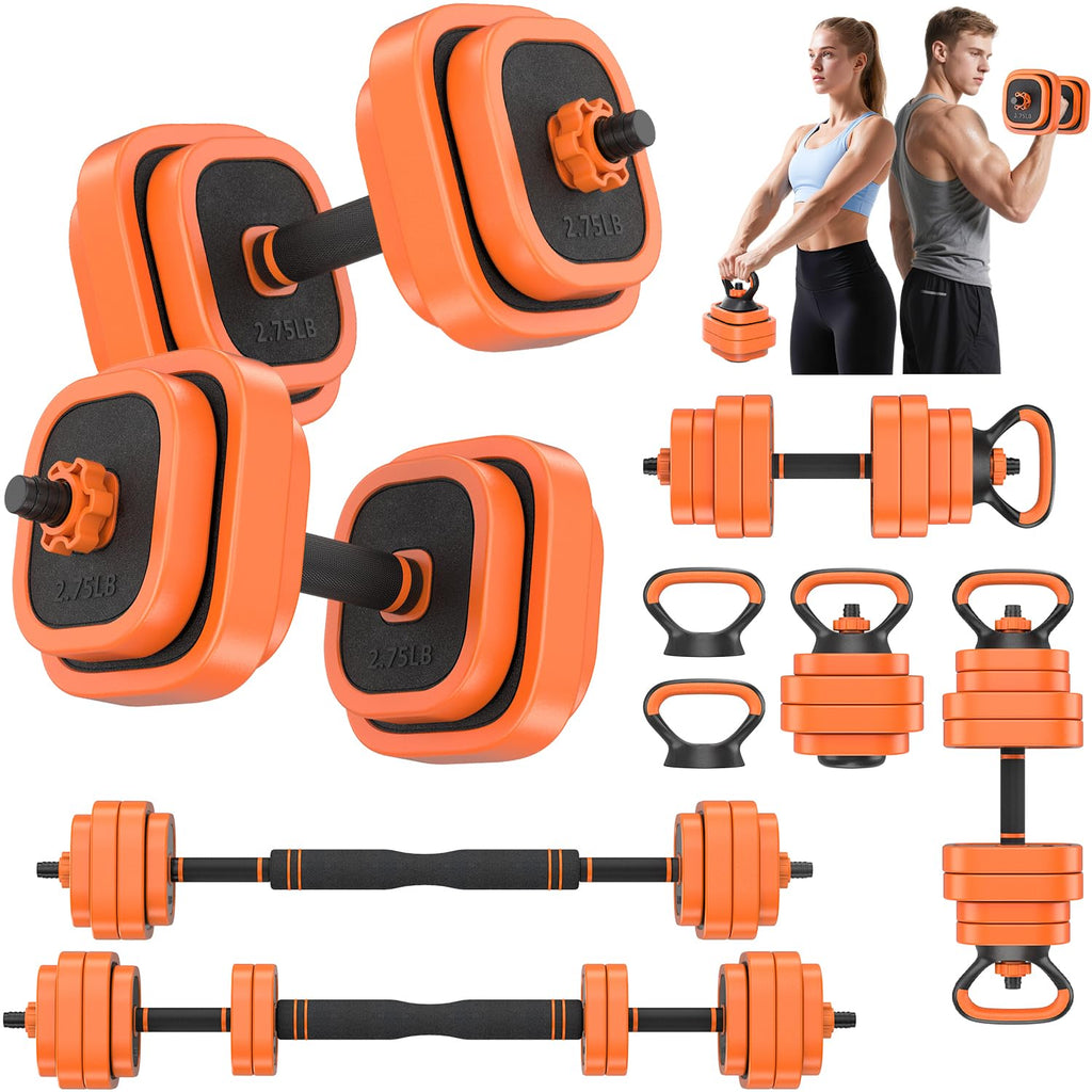 4-in-1 Adjustable Dumbbell Weight Set