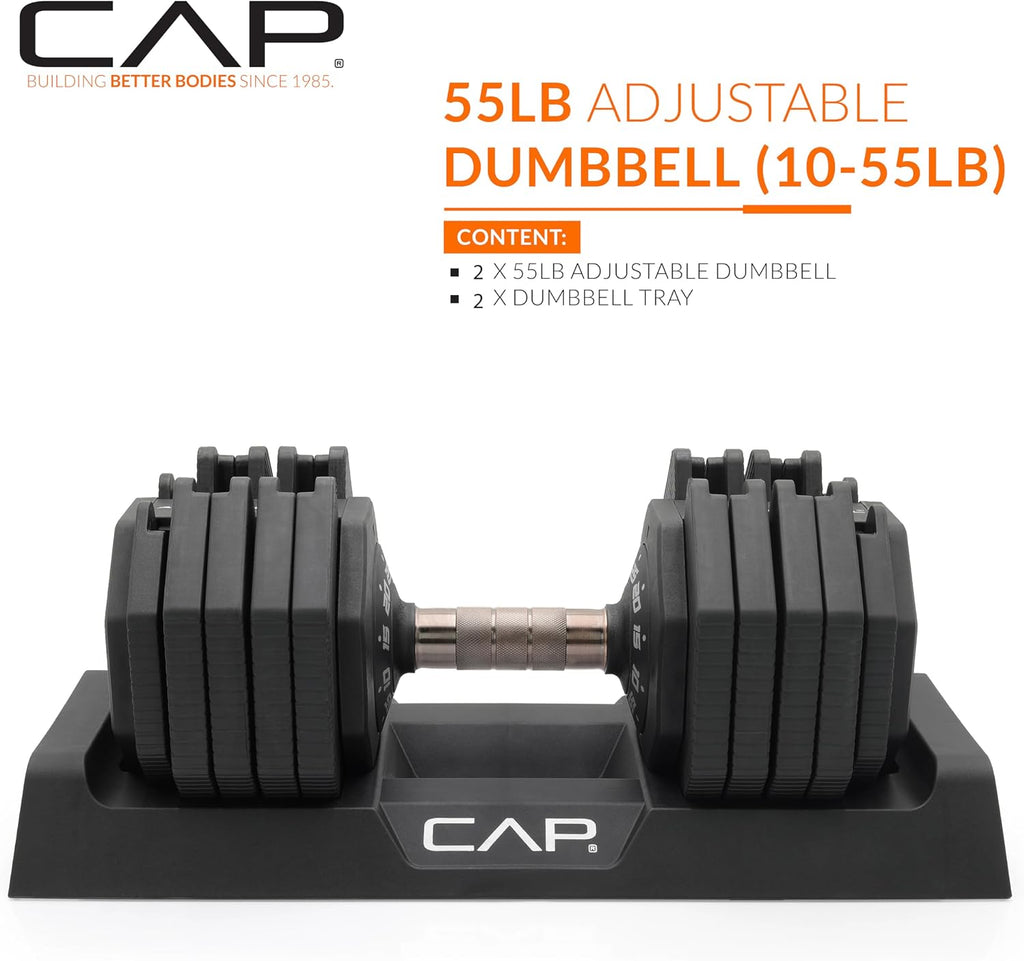 Premium Quick Select Adjustable Dumbbells