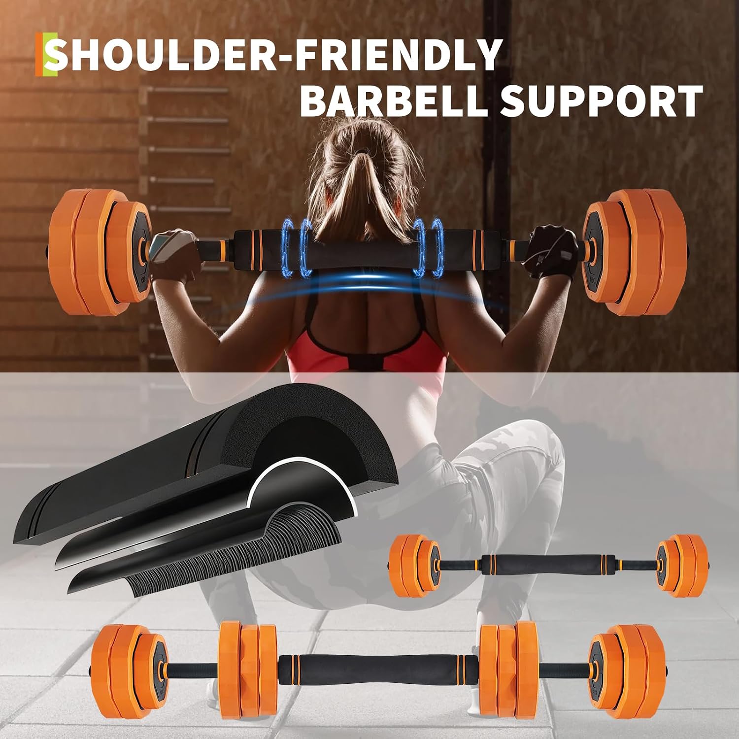 4-in-1 Adjustable Dumbbell Workout Set
