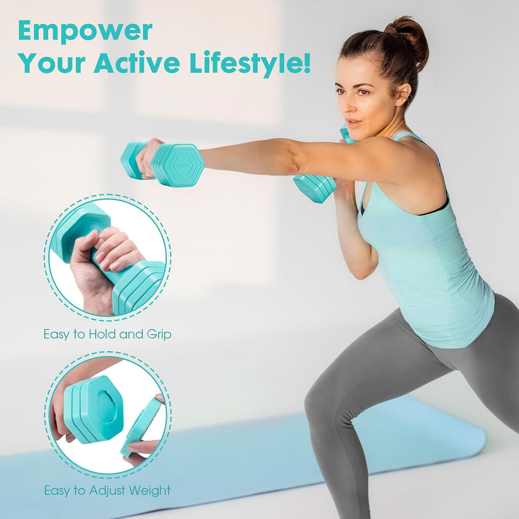 4-in-1 Soft Handle Dumbbell Set