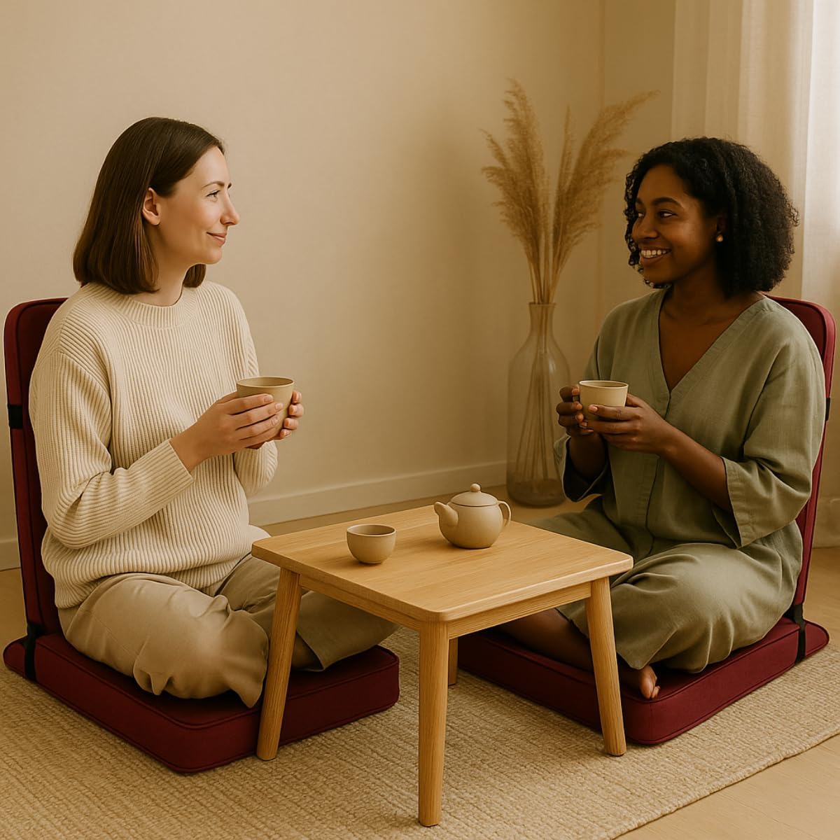 Portable Folding Meditation Floor Chair