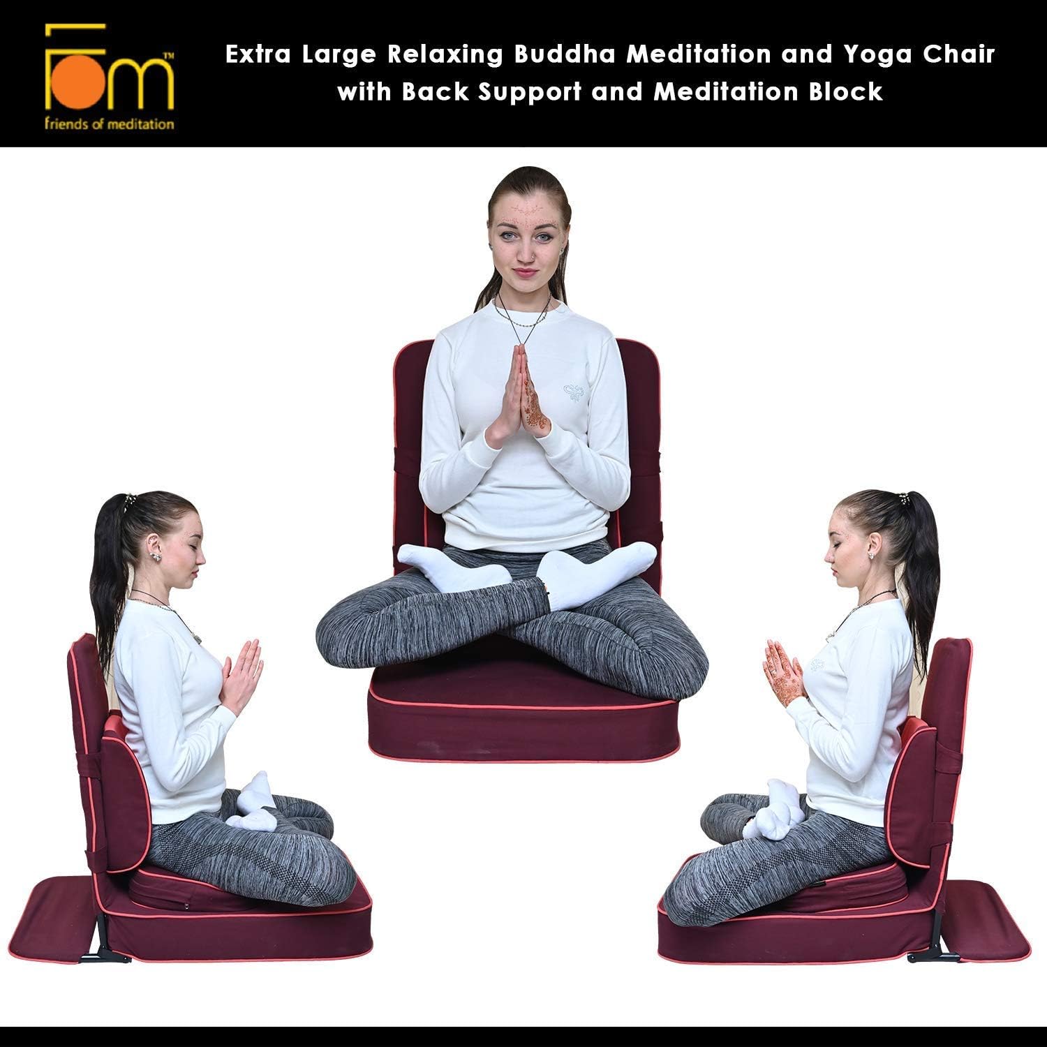 Extra Large Portable Folding Meditation Chair