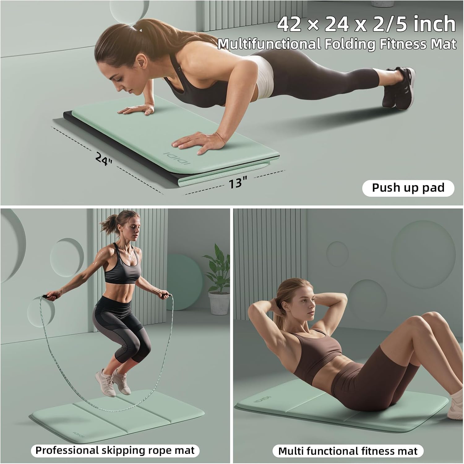 Extra Thick POE Multi-Functional Yoga Knee Pad