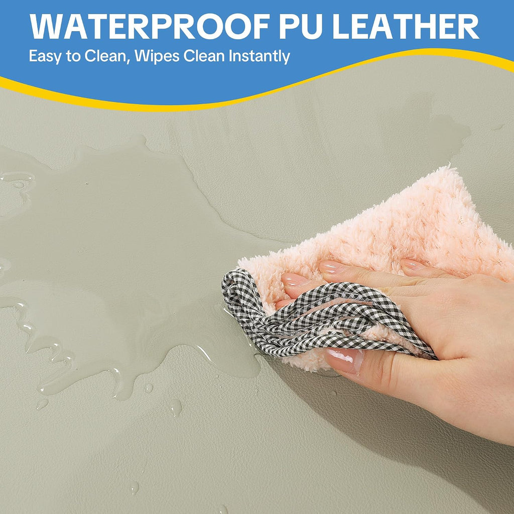 3 Inch Thick PU Leather Foam Yoga Mat