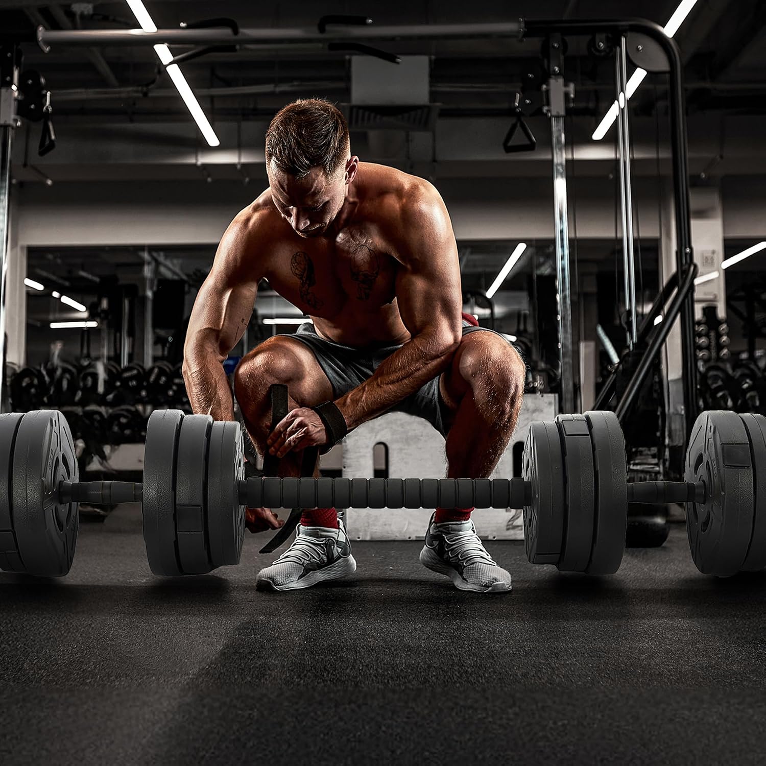 Multi-Functional Convertible Dumbbell Weight Set