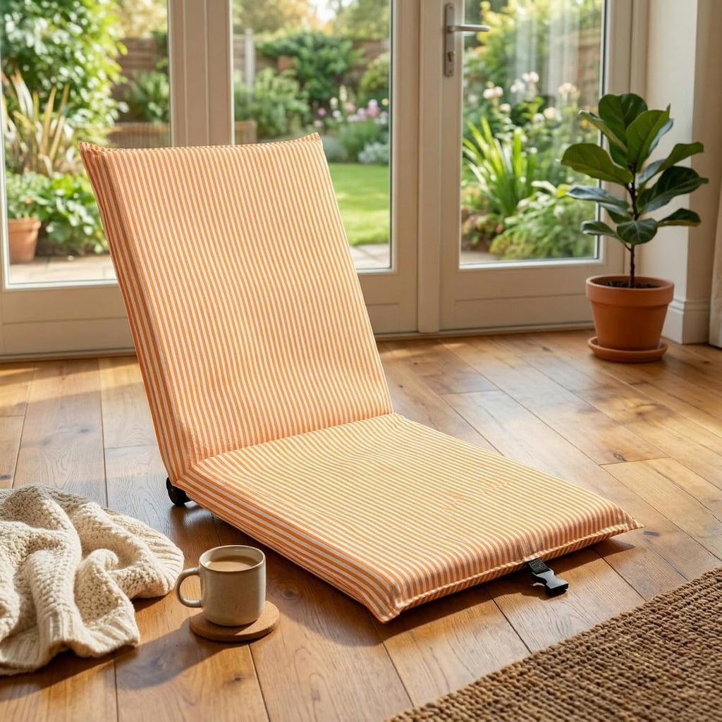 Adjustable Padded Foldable Meditation Floor Chair