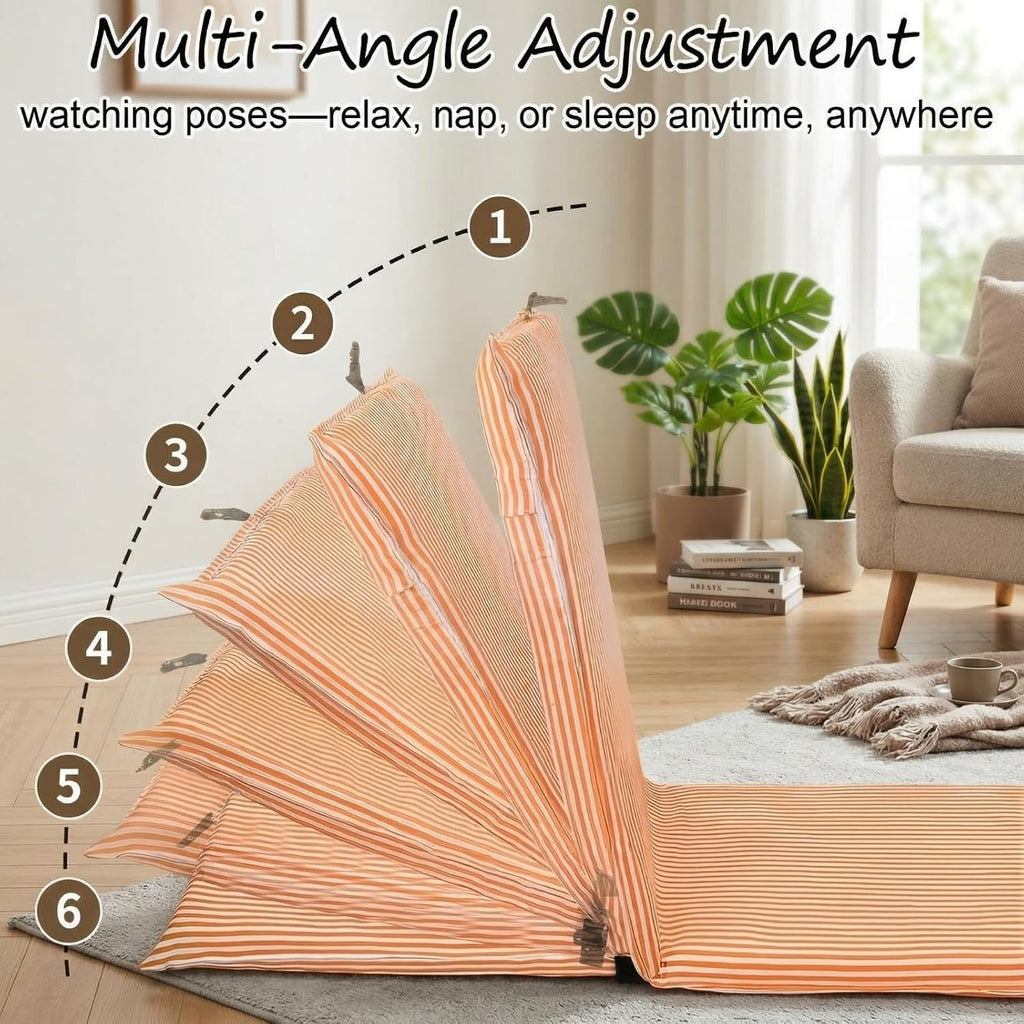 Adjustable Padded Foldable Meditation Floor Chair